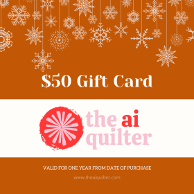 The AI Quilter Holiday Gift Card - $50