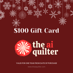 The AI Quilter Holiday Gift Card - $100