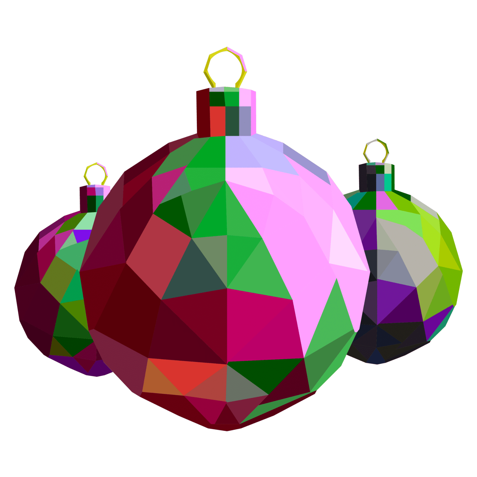 AI-inspired geometric ornament quilt block in bold colors by The AI Quilter.