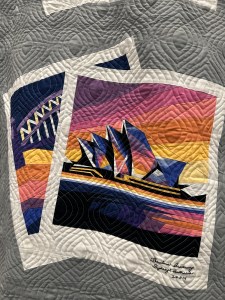 Quilt seen at QuiltCon 2025