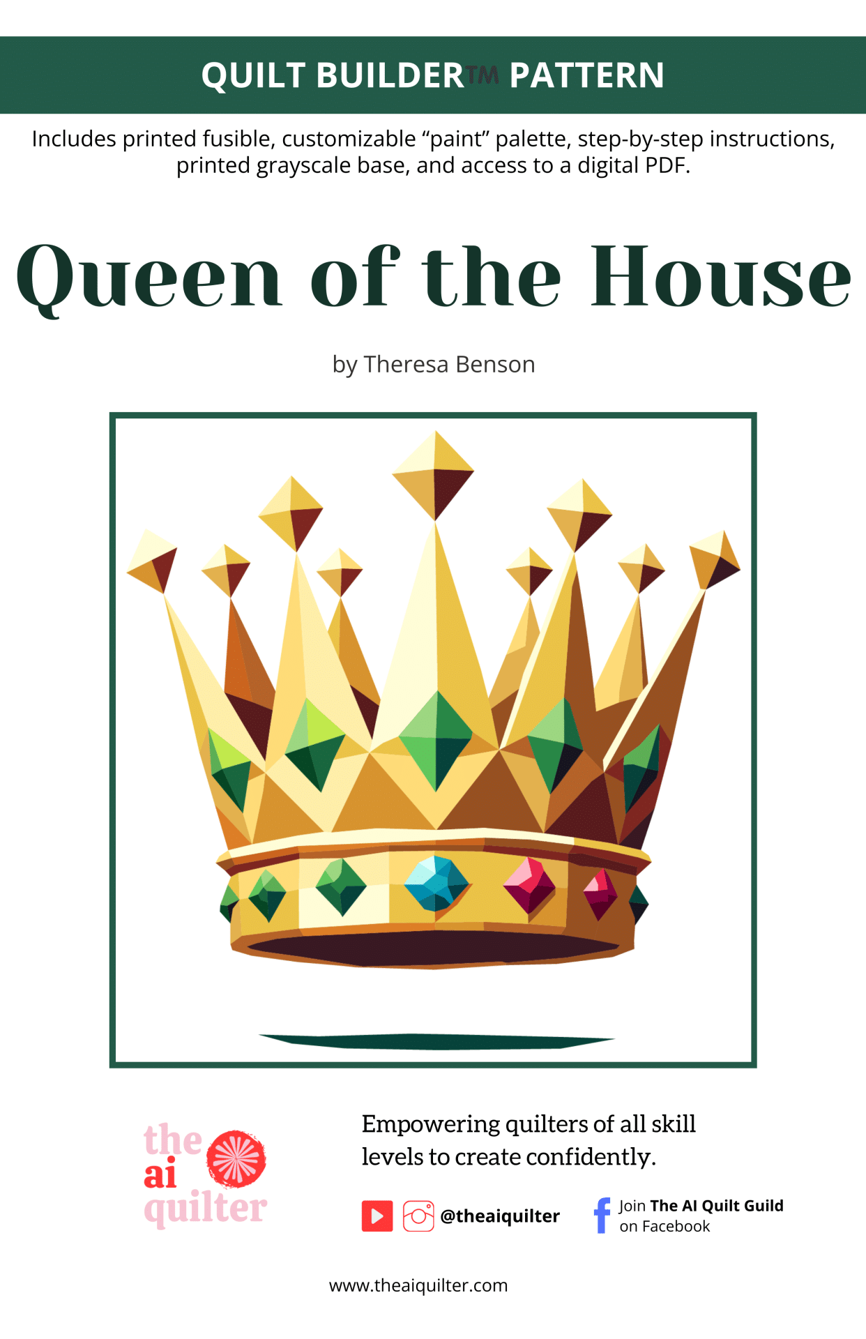 Queen of the House Quilt Builder Pattern Bundle