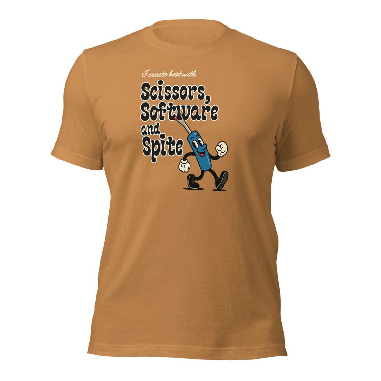 Scissors, Software and Spite Tee